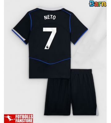 Chelsea Pedro Neto #7 Tredje Tröja Barn 2025-26 Kortärmad (+ Korta byxor)
